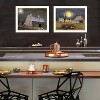 2- Piece Vignette Autumn Moonlit Nights White Framed Wall Art for Living Room, Bedroom Wall Art Print for Home Decor by Billy Jacobs - 4 of 4