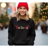 Simply Sage Market Women's Graphic Sweatshirt Believe Colorful - 2 of 4