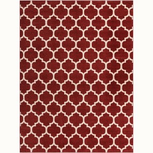 Unique Loom Trellis Philadelphia Geometric Indoor Woven Area Rug - 1 of 4