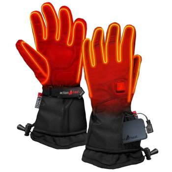ActionHeat 5V Battery Heated  Men's Premium Gloves - Black XL