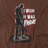 Friday The 13th I Wish It Was Friday Adult T-Shirt - 2 of 4