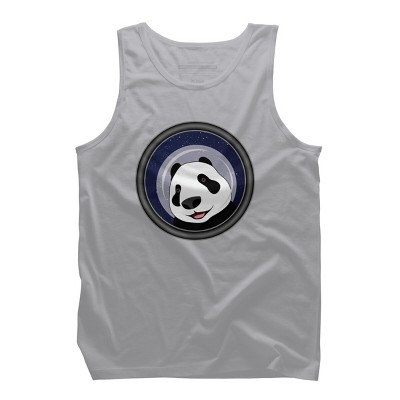 Men's Design By Humans Cosmopanda By Alpri Tank Top