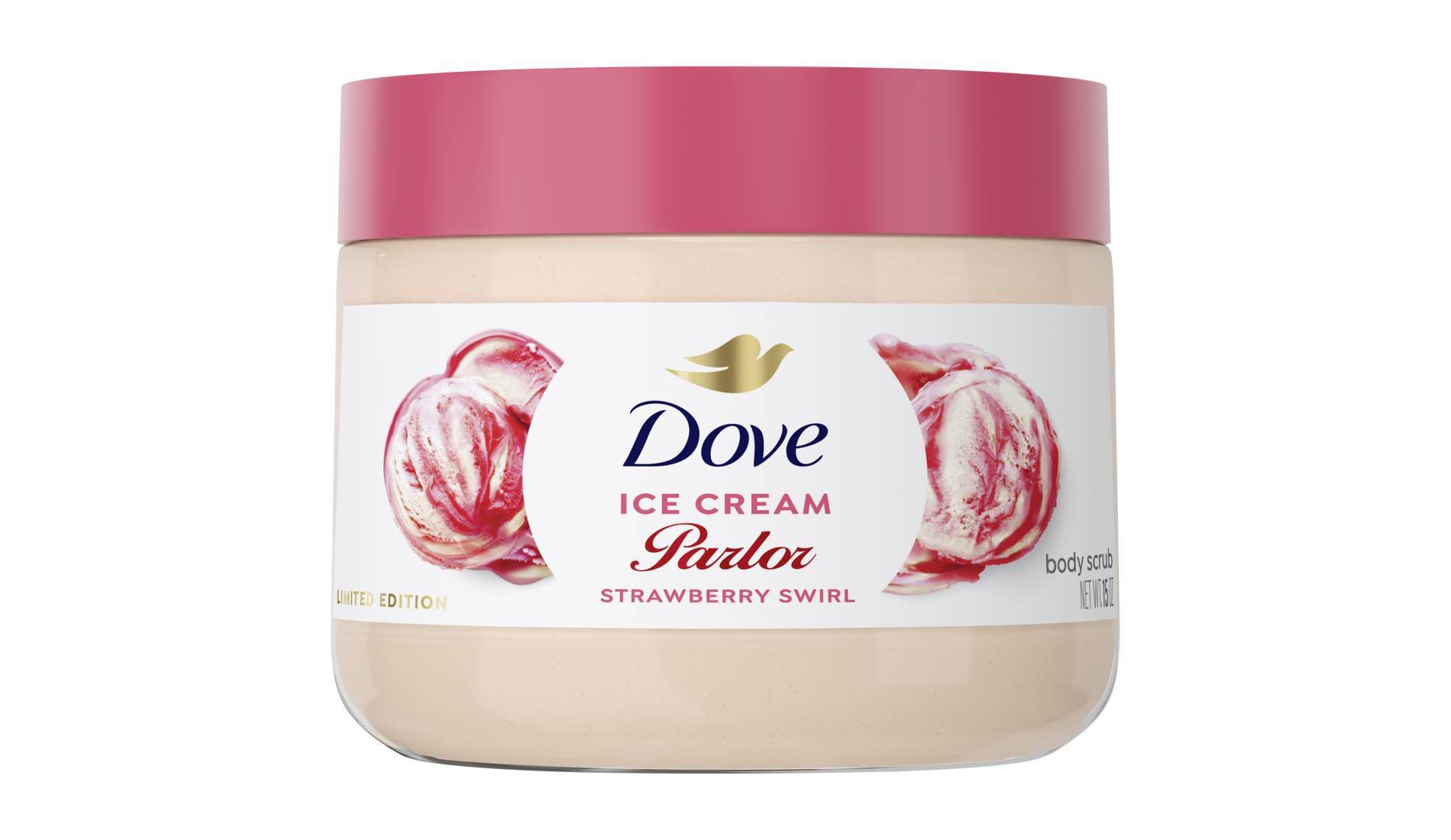 Dove Beauty Body Scrub - Strawberry Swirl - 20oz