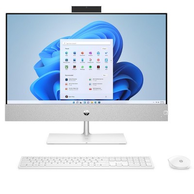 HP 24-ca00 23.8" FHD All-in-One AMD Ryzen 5 5500U 2.1GHz 8GB, 512GB, W11H - Manufacturer Refurbished