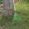 4-Piece Steel-Tine Leaf Rakes with Hardwood Handles Garden Tool Set - AMES - 2 of 4