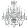 Crystorama Lighting Traditional Crystal 10 - Light Chandelier in  Polished Chrome - 4 of 4