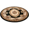 Well Woven Pastoral Medallion French European Floral Formal Traditional Modern Classic Thick Soft Area Rug - 2 of 4