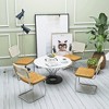 Set of 4/Set of 2 Accent Dining Chair, Rattan Chair for Dining room, Living room-ModernLuxe - 2 of 4