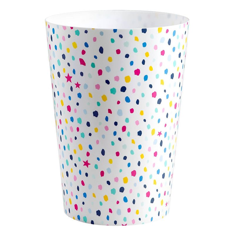 Confetti Dot Kids&#39; Bathroom Wastebasket - Allure Home Creations, 1 of 9