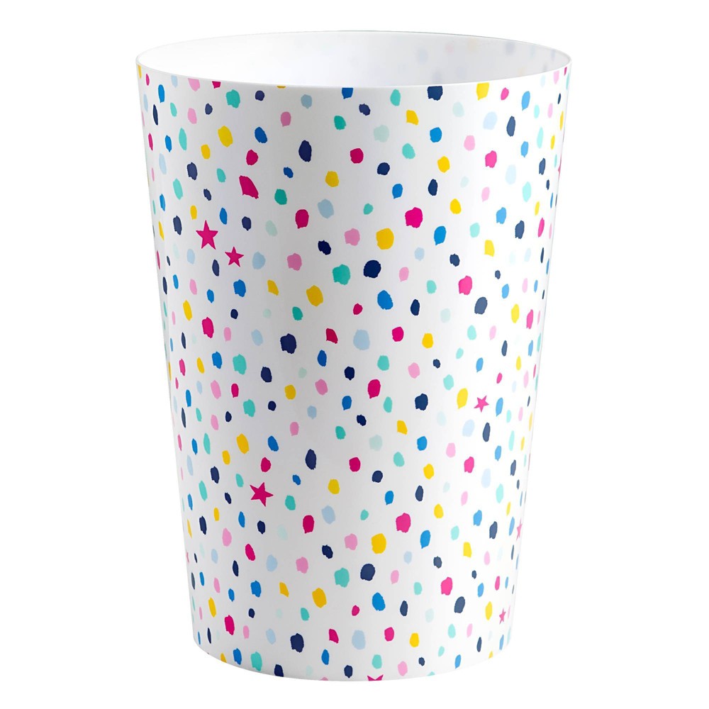 Photos - Other sanitary accessories Confetti Dot Kids' Bathroom Wastebasket - Allure Home Creations