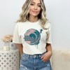 Simply Sage Market Women's Girl Put Your Records On Short Sleeve Garment Dyed Tee - 2 of 2