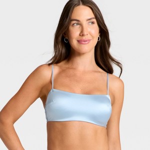 Women's Satin Unlined Scoop Bralette - Auden™ - 1 of 3