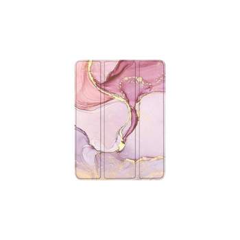 SaharaCase Marble Series Folio Case for Apple iPad Pro 12.9" (4th 5th and 6th Gen 2020-2022) Pink