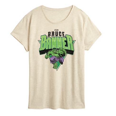 Women's - Marvel - Bruce Banner Short Sleeve Graphic T-Shirt - image 1 of 3