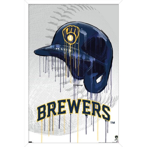 MLB Milwaukee Brewers - Logo Poster