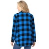 Woman Within Plus Size Classic Flannel Shirt - 3 of 4