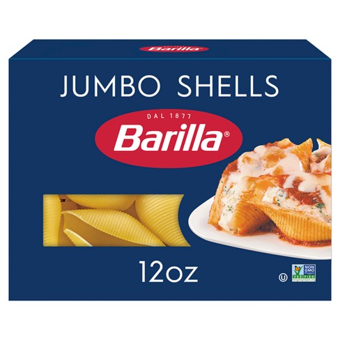 Barilla Jumbo Shells Pasta - 12oz : Target