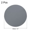 Unique Bargains Silicone Microwave Dishwasher Safe Heat Resistant Oven Mat 2 Pcs - 2 of 4