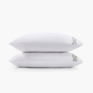 Signature Hem 300TC Cotton Pillowcases - 1 of 4