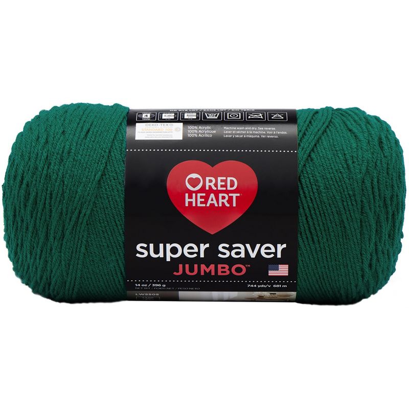 Red Heart Super Saver Jumbo Yarn, 1 of 3