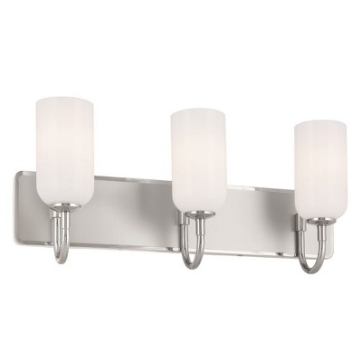 Kichler Lighting Solia 3 - Light Vanity in  Polished Nickel