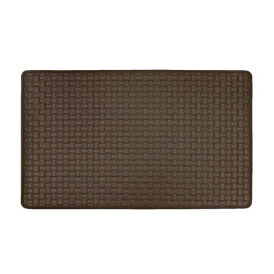 Kate Aurora Heavy Duty Embossed Non Slip Memory Foam Kitchen Mats