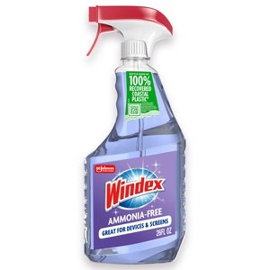 Windex Crystal Rain Scent Ammonia-Free Glass Cleaner Spray - 26oz - 1 of 4