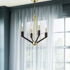 Livex Lighting Beckett 4 - Light Chandelier in  Satin Brass - 4 of 4