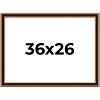 PosterPalooza | Weathered Gold Picture Frame - UV Acrylic, Backing Board, Hanging Hardware Included - 2 of 4
