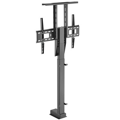 Elevate 34" Motorized Steel TV Lift Stand with Remote, Black