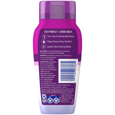 Vagisil Itch Protect + Daily Creme Intimate Wash - 8oz