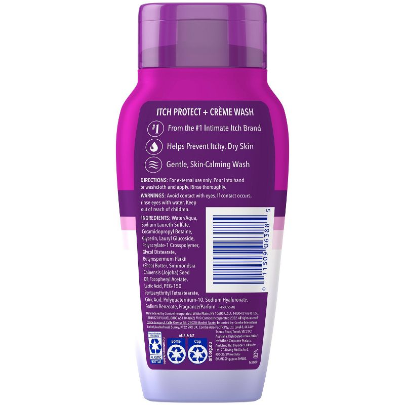 Vagisil Itch Protect + Daily Creme Intimate Wash - 8oz, 3 of 8