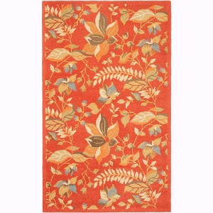 Blossom BLM913 Hand Hooked Indoor Rugs - Safavieh - 1 of 4