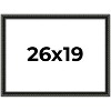 PosterPalooza | Antique Black Picture Frame - UV Acrylic, Backing Board, Hanging Hardware Included - 2 of 4