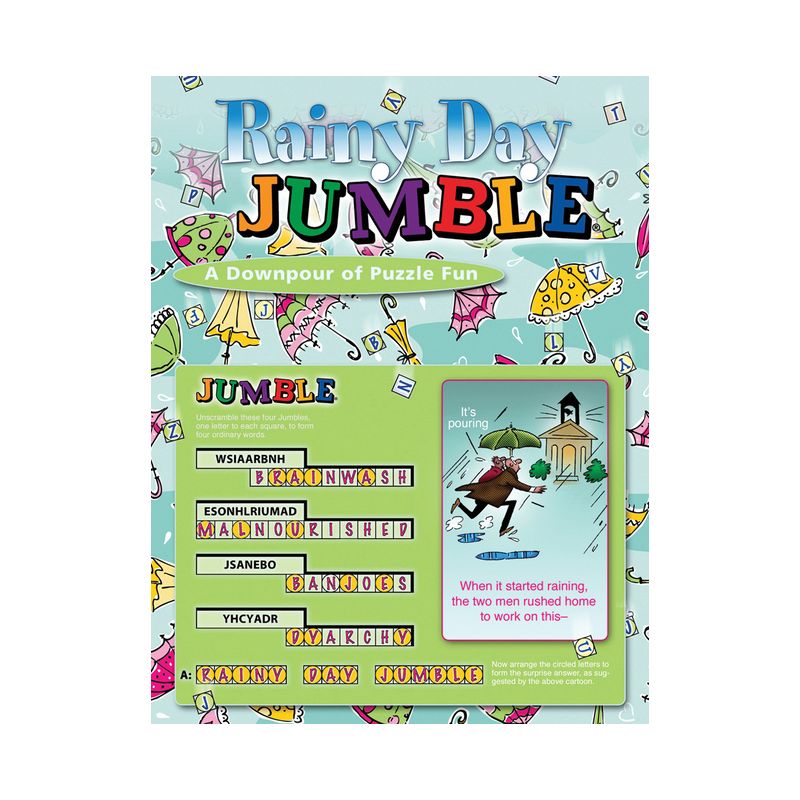 Rainy Day Jumble(r) - (Jumbles(r)) by  Tribune Media Services (Paperback), 1 of 2