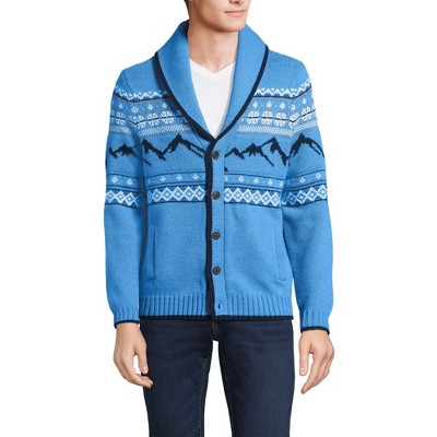 Lands' End Men's Shawl Cardigan