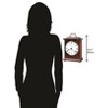 Howard Miller 635122 Tara Mantel Clock 635122 Windsor Cherry - 2 of 3