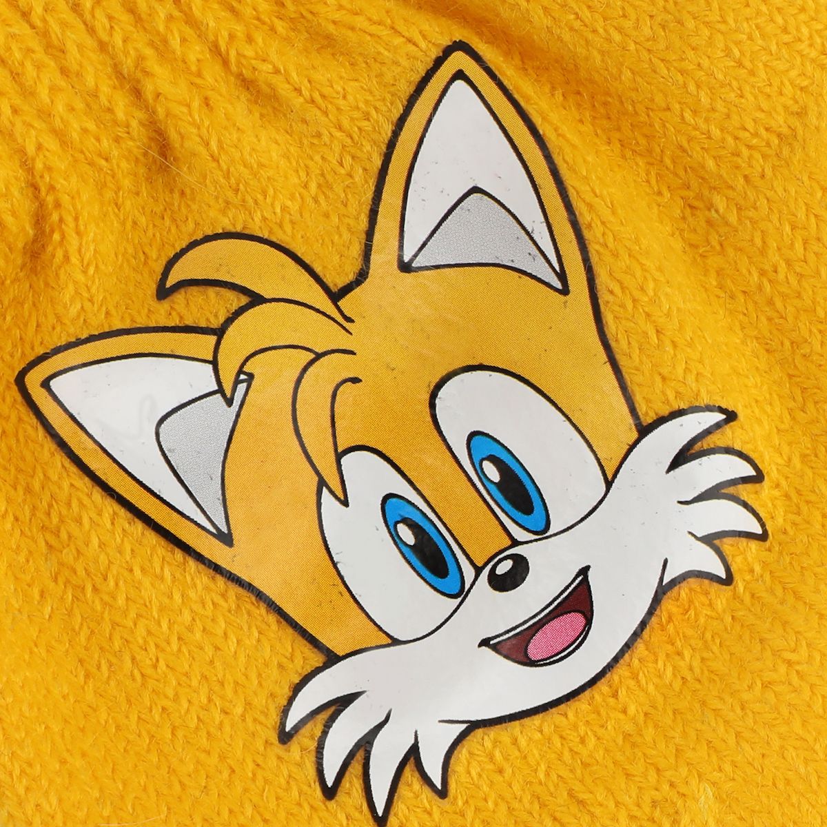 Sonic The Hedgehog Big Face Tails Youth 2-Piece Cuff Beanie & Magic Gloves Set - thumbnail 6