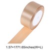 Unique Bargains Ribbons for Crafts Wide Satin Grosgrain for Wreaths & Crafts Polyester Cameo 866.14"x1.57" 1 Pc - 3 of 4