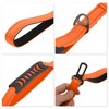 Unique Bargains Dog Car Seatbelt 45.28"-70.08" Shock Absorbing with 2 Padded Handle Metal Carabiner Clip for Medium Large Dogs - 4 of 4