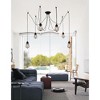 CWI Lighting Tomaso 6 Light Multi Light Pendant With Black Finish - 2 of 3