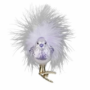 Inge Glas 3.0 Inch Tender Birdie Christmas Spring Clip-On Tree Ornaments - 1 of 3