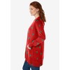Woman Within Perfect Longer-Length Cotton Cardigan - 4 of 4
