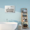 Stupell Industries Happiness is a Bubble Bath Quote Bathroom Tub Chick - 2 of 4