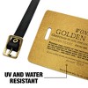 Willy Wonka And The Chocolate Factory Golden Ticket Luggage ID Tags Set of 2 - 4 of 4