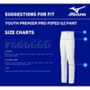 Mizuno Youth Boy's Premier Pro Piped Baseball Pant G2 - 4 of 4