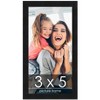 PosterPalooza | 3x5 Wood Frame with UV Acrylic, 6 Finishes: Black, White, Bronze, Silver, Wood, Mahogany - 2 of 4