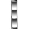 ALFI 8 x 36 Polished Stainless Steel Vertical Triple Shelf Bath Shower Niche - 3 of 4