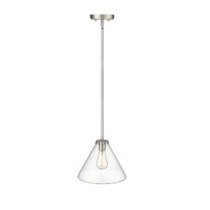 Millennium Lighting Aliza 1 - Light Pendant in  Brushed Nickel - 1 of 1
