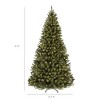Best Choice Products Pre-Lit Spruce Artificial Christmas Tree w/ Easy Assembly, Metal Hinges & Foldable Base - 2 of 4